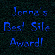 Jenna's Best Site Award